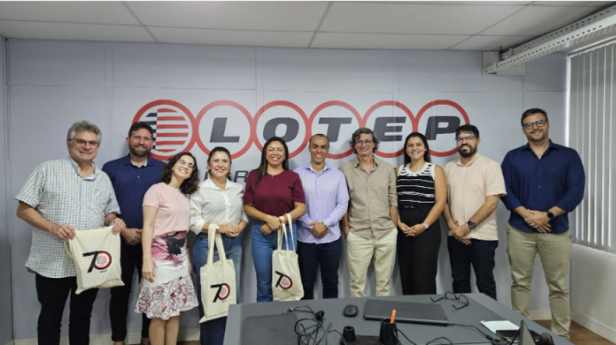 LOTEP recebe visita institucional da LOTERN