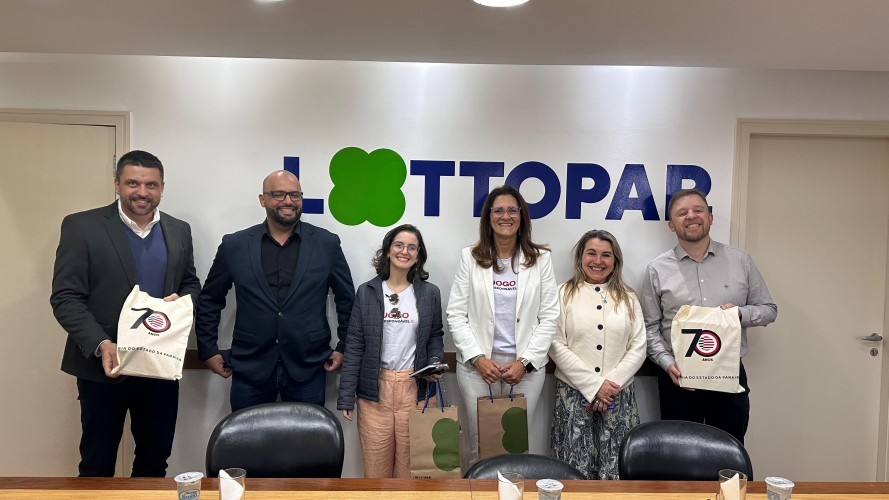 Lotep realiza visita institucional à Lottopar