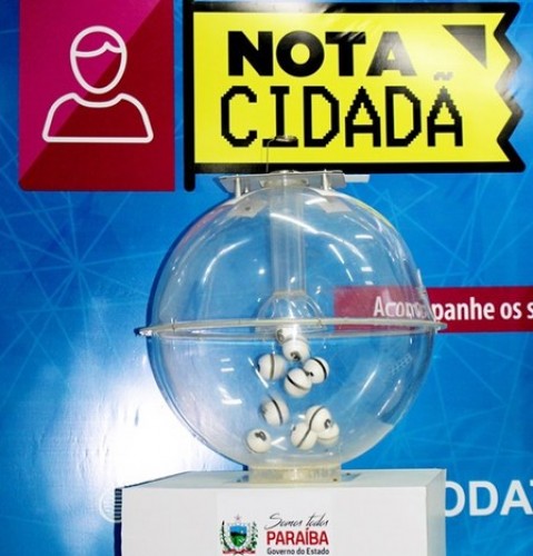 36º Sorteio do NOTA CIDADÃ é adiado para o dia 28 de dezembro