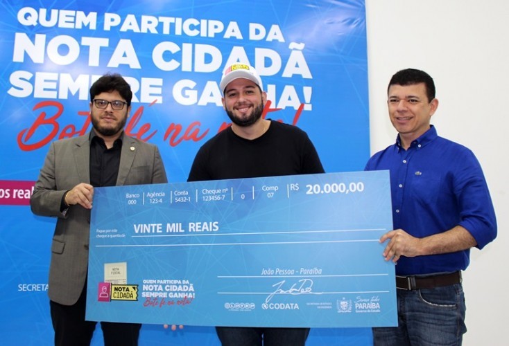 Campanha Nota Cidadã realiza 3º sorteio nesta sexta-feira (13) e divulga os nomes dos ganhadores