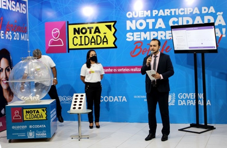 Nota Cidadã divulga os 21 ganhadores do último sorteio de 2020